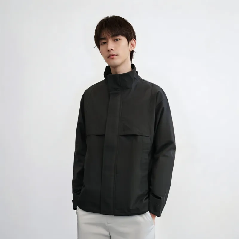 PEACEBIRD MEN Jackets Coats Men's Black-2