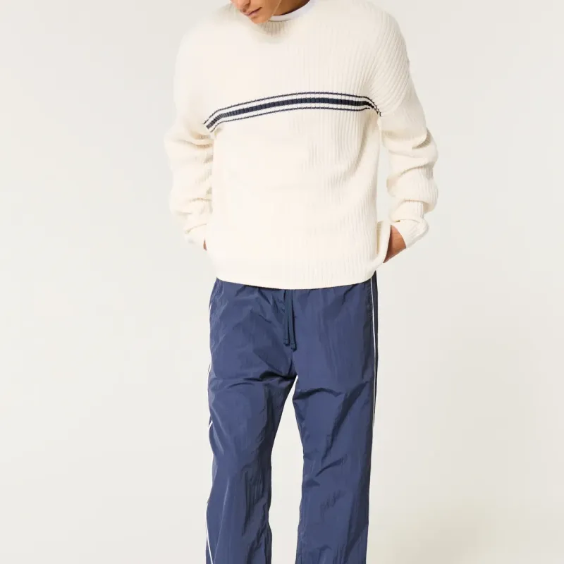 Hollister Sweaters Men White-1
