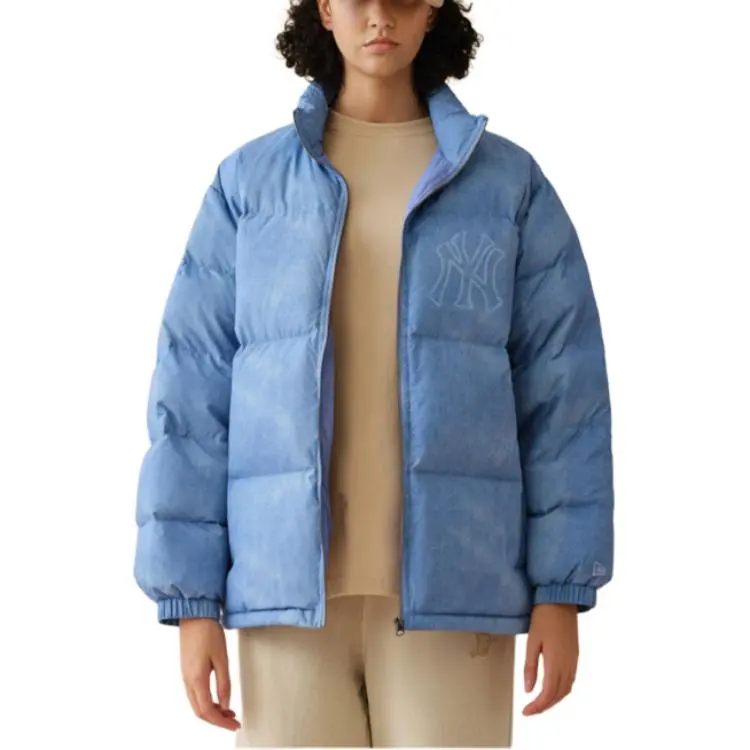 New Era FW24 Down Jacket Unisex Light Denim Blue-2