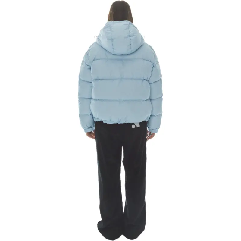 Rest&Recreation FW24 2WAY HOOD DOWN JACKET Down Jacket Unisex SKY BLUE/Sky Blue-4