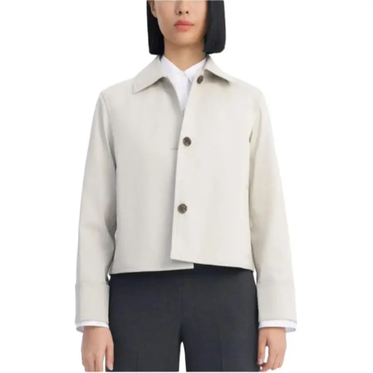 THEORY Trench Coat Women's Sand-1