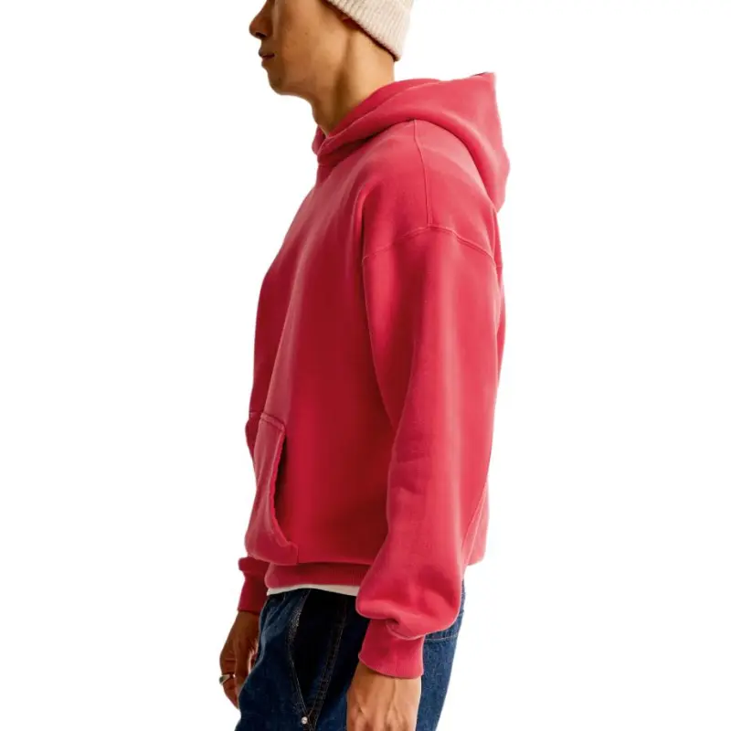 Abercrombie＆Fitch Sweatshirts Men Red-3