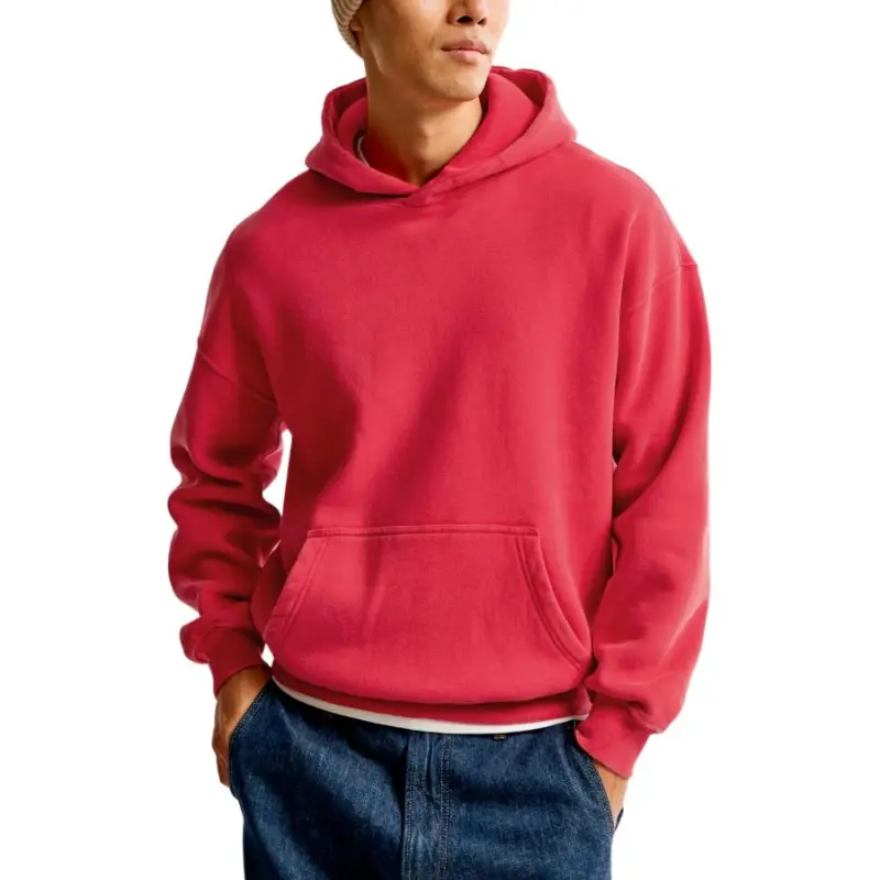 Abercrombie＆Fitch Sweatshirts Men Red-4