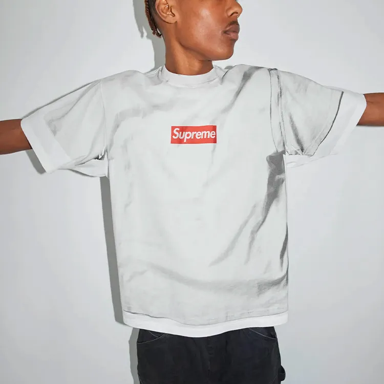 Supreme MM6 Maison Margiela Box Logo Tee-2