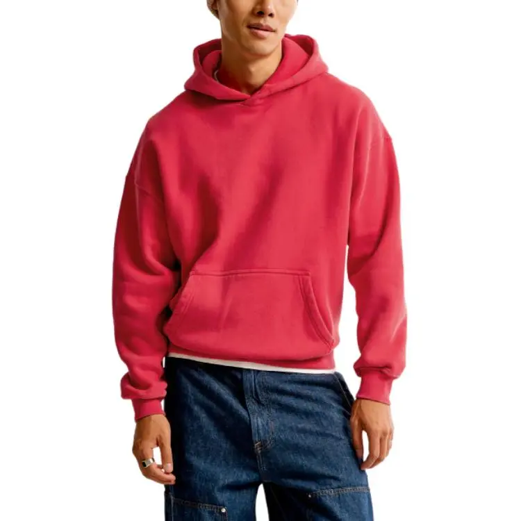 Abercrombie＆Fitch Sweatshirts Men Red-1