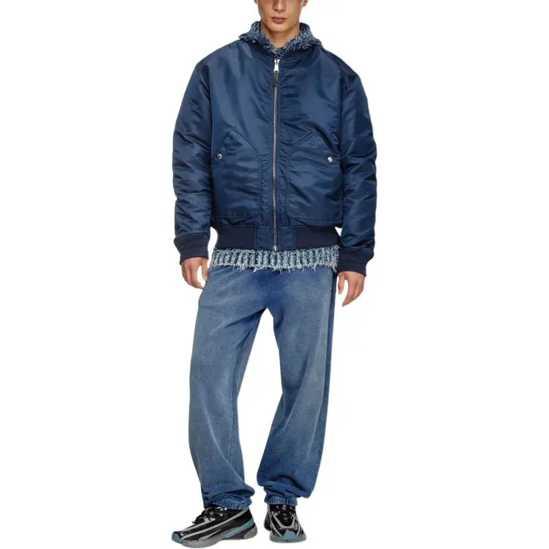 DIESEL J-Held Oval D Padded Bomber Jacket-2