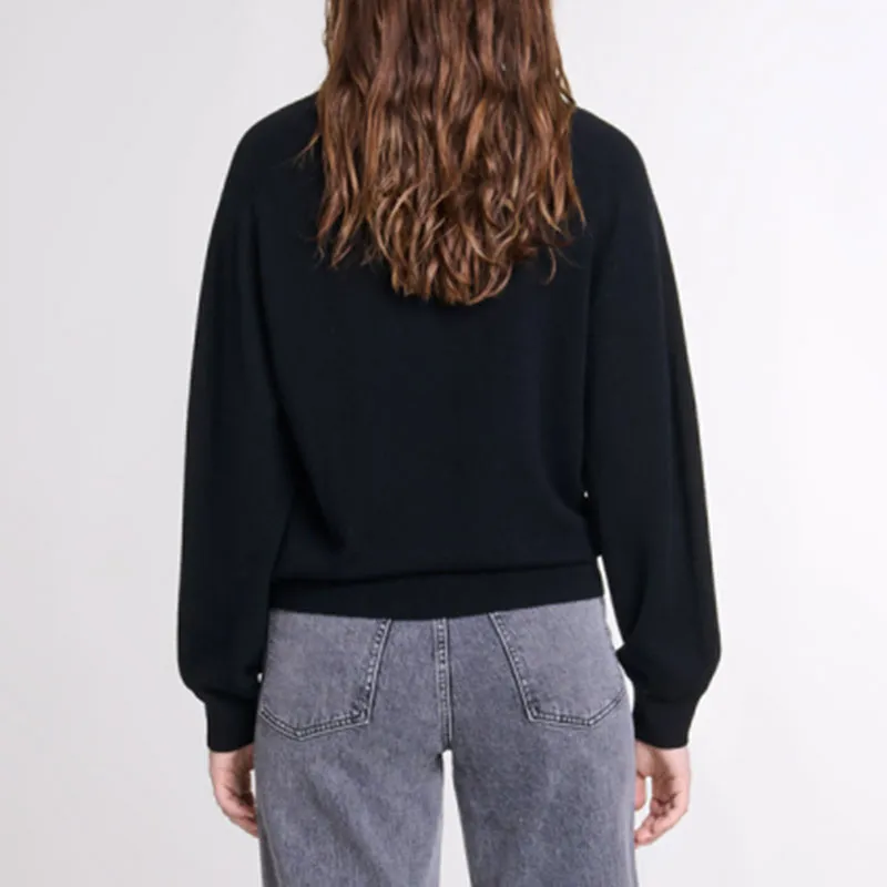 Maje Rhinestone embellished Sweater-3