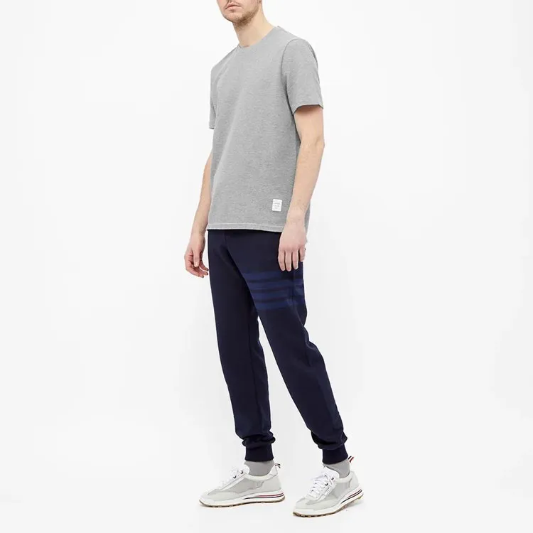 THOM BROWNE Rwb Striped Crewneck T Shirt-1