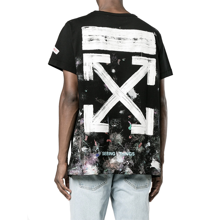 OFF-WHITE Galaxy Brushed T-shirt L - POIZON OFF-WHITE Galaxy Brushed T-shirt L - POIZON