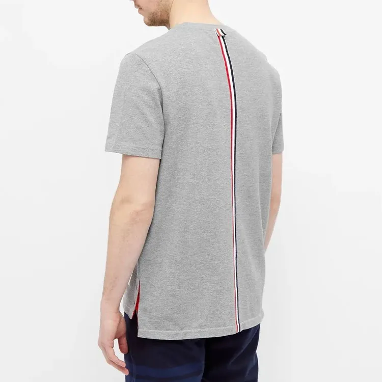 THOM BROWNE Rwb Striped Crewneck T Shirt-2