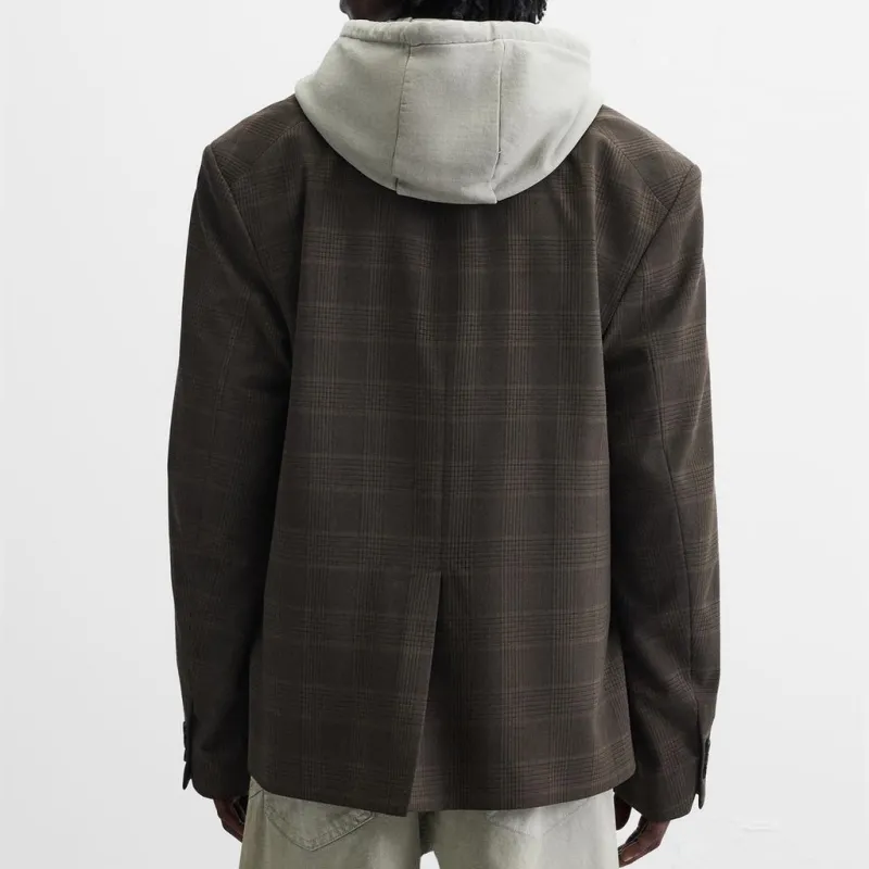 ZARA Business Suits Men Brown-4