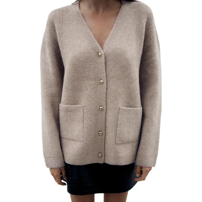 ZARA Knitwear Women's Sand-2