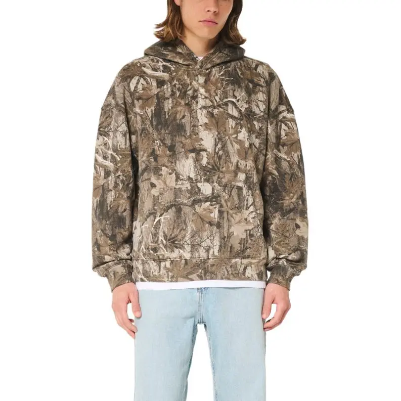 Hollister Sweatshirt Men's Brown Camouflage-1
