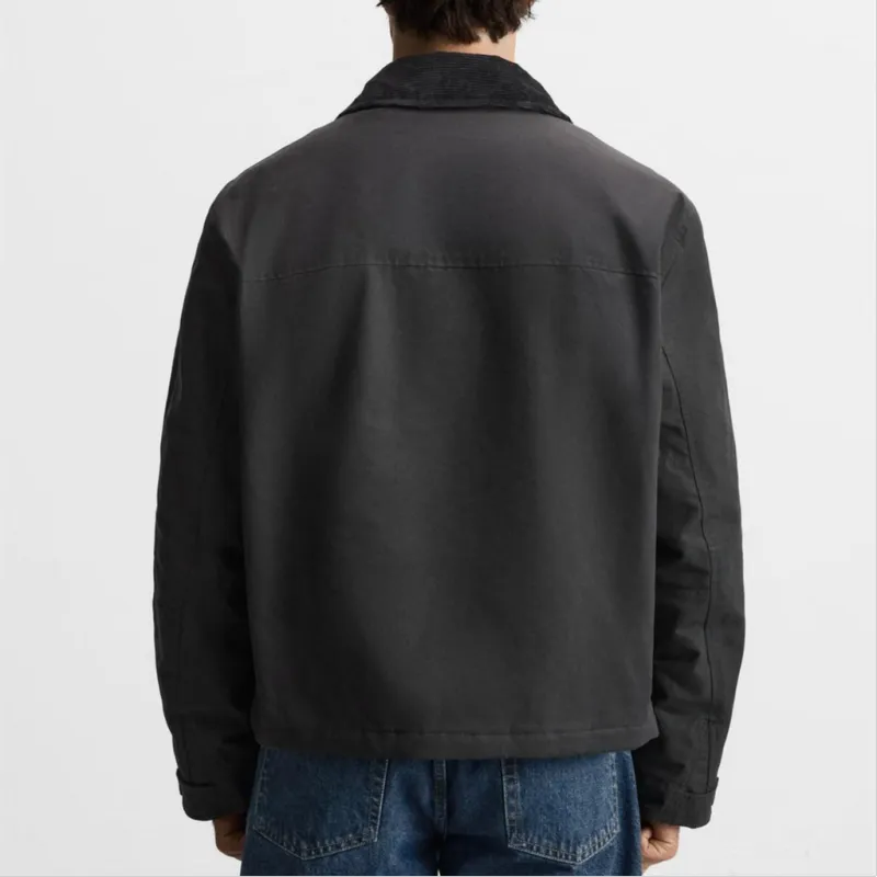 ZARA Jackets Coats Men's Carbon-5