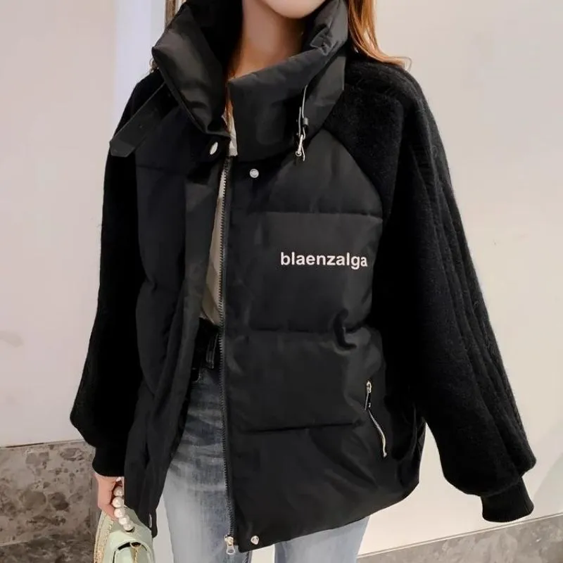 PAIN OR PLEASURE Puffer Jacket Women's-9