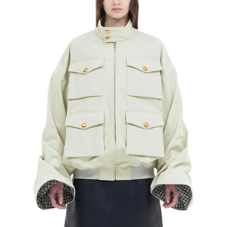 WE11DONE FW24 Puffer Jacket Women's Mint-2