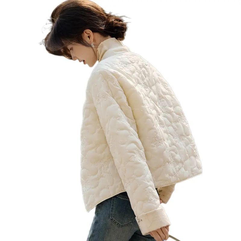 XWI Puffer Jacket Women's Cream White-1