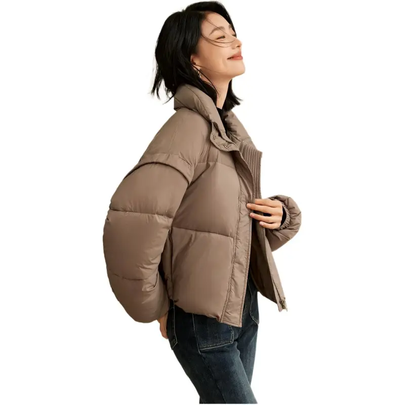 Mo Han Yi Mei Puffer Jacket Women's Mocha-1