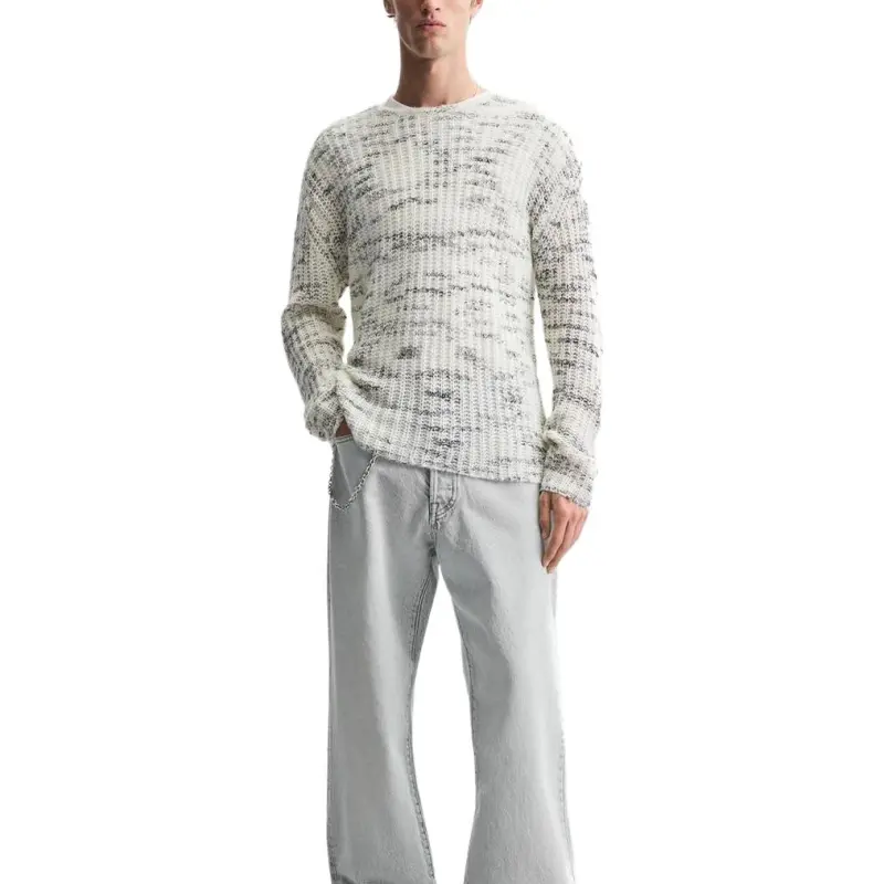 ZARA Sweater Men's ** Black/White-4