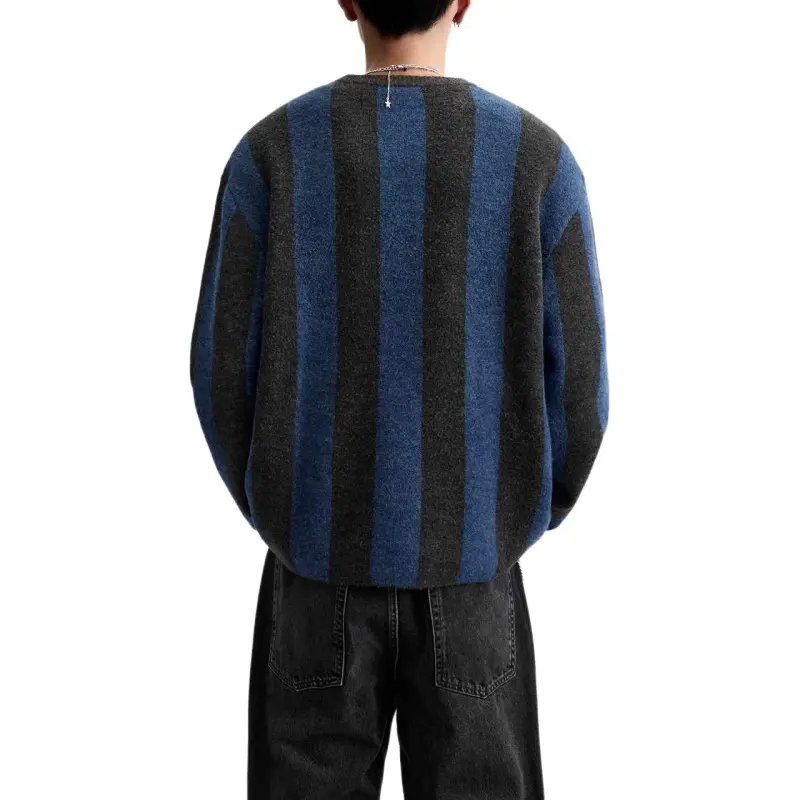 ZARA Sweaters Unisex Blue-4