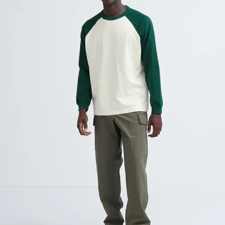 UNIQLO T Shirts Men Turquoise-2