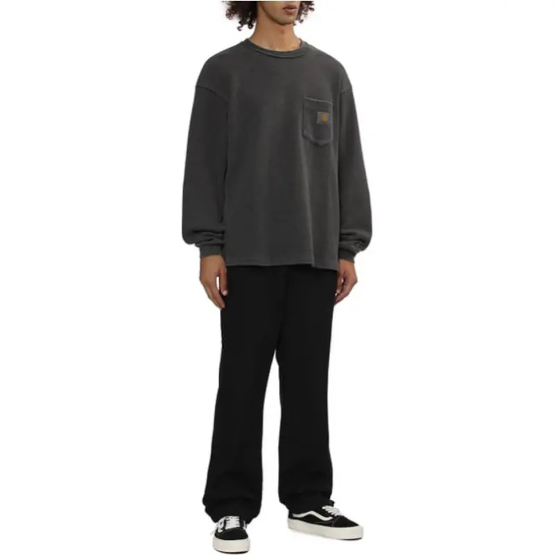 Carhartt WIP FW24 T Shirt Unisex Charcoal Gray-4