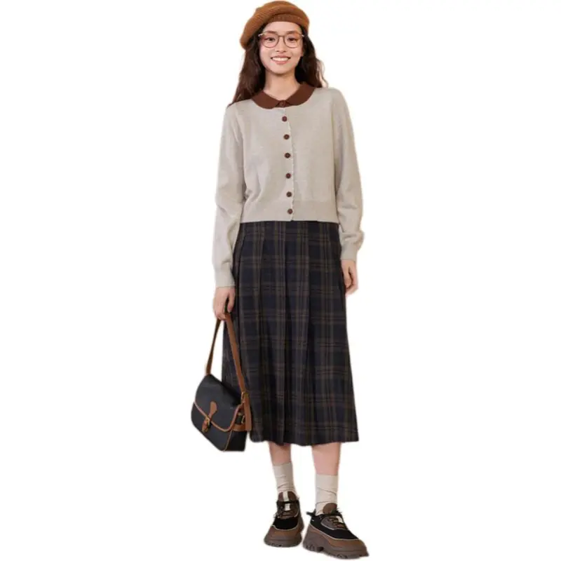 ZIHAN Casual Long Skirts Women's-6