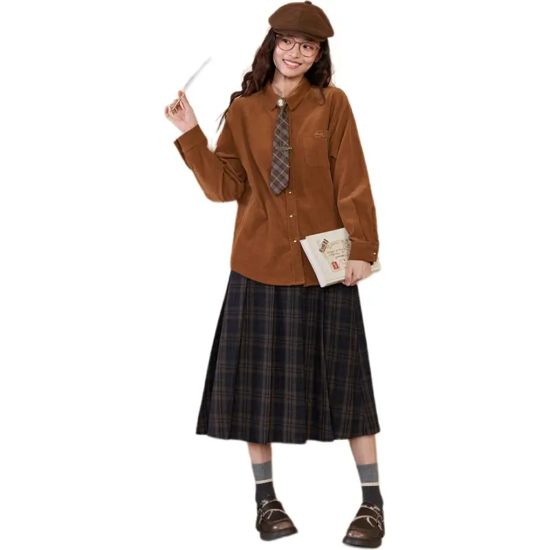 ZIHAN Casual Long Skirts Women's-9