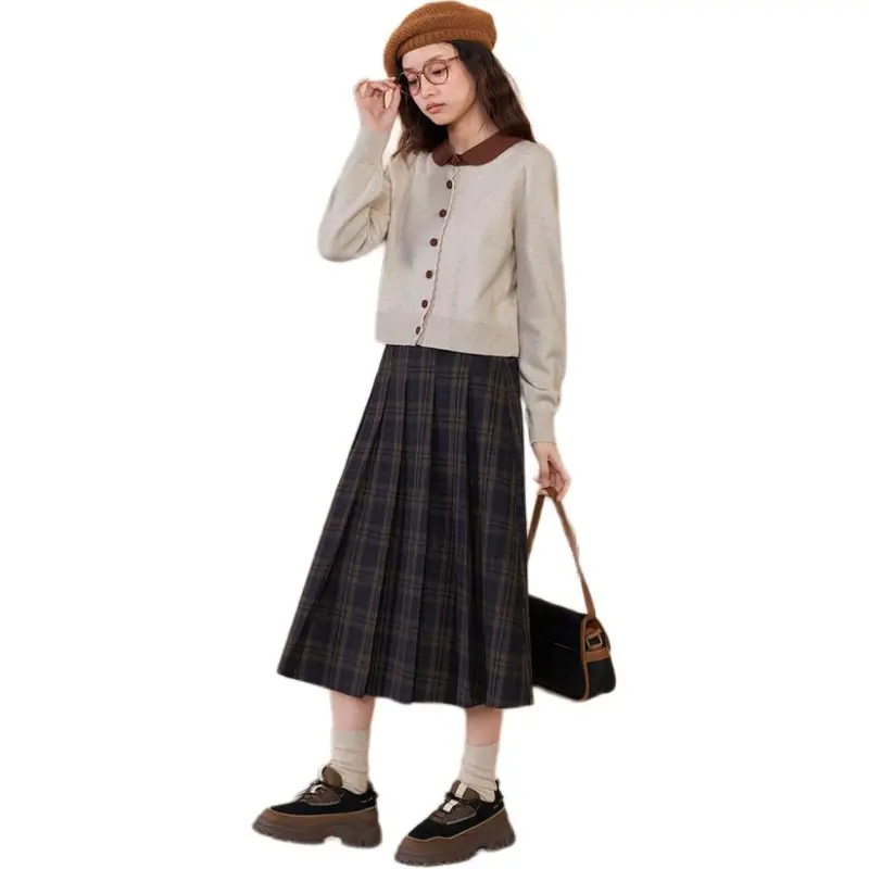 ZIHAN Casual Long Skirts Women's-7