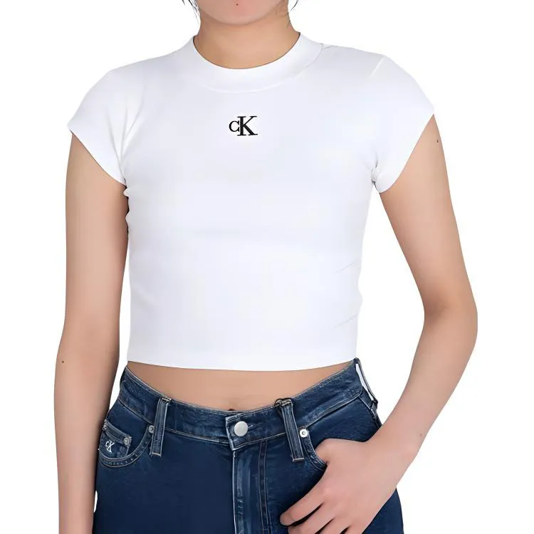 CALVIN KLEIN T Shirt Women's White-2