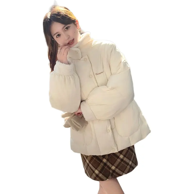 Tonlion Puffer Jacket Women's Ecru-1