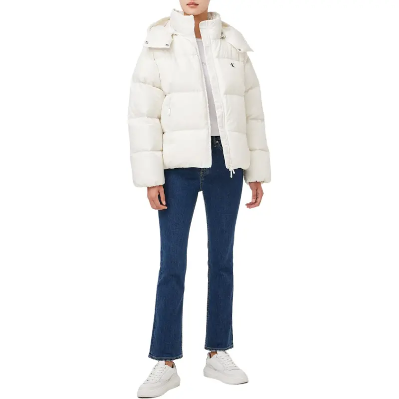 CALVIN KLEIN Down Jacket Women's White-3