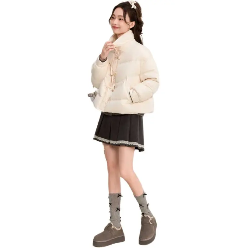 ZIHAN Down Jacket Women's Beige Gold-1