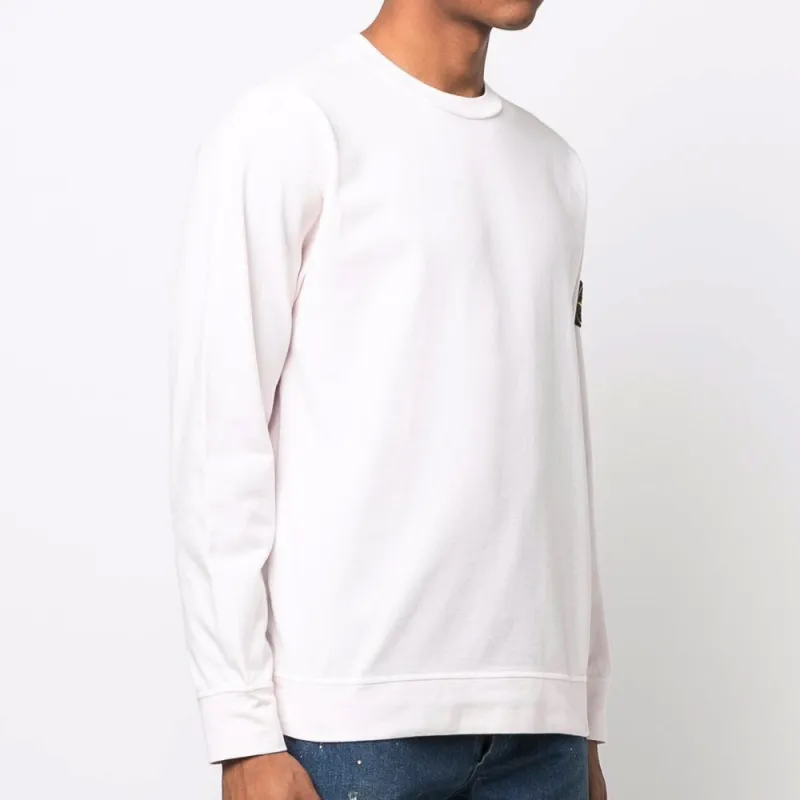 STONE ISLAND SS22 Sweatshirt Men's Rose Pink-4