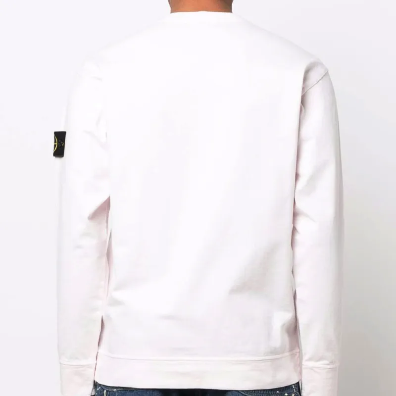 STONE ISLAND SS22 Sweatshirt Men's Rose Pink-3
