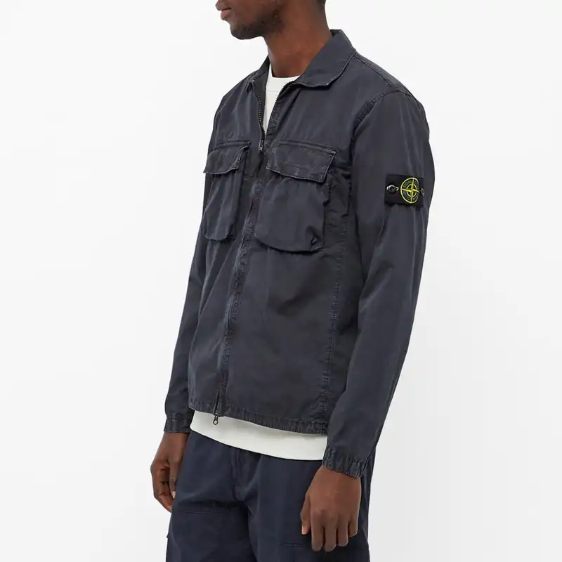 STONE ISLAND SS22 Jacket Men's Charcoal-3
