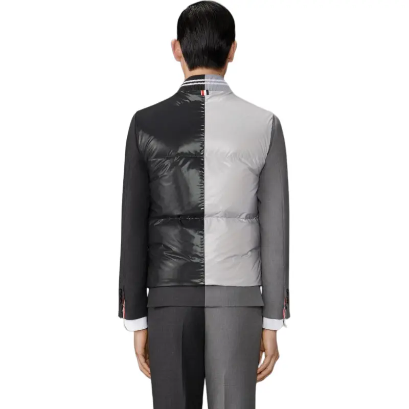 THOM BROWNE Two Toned Sleeveless Down Gilet-2