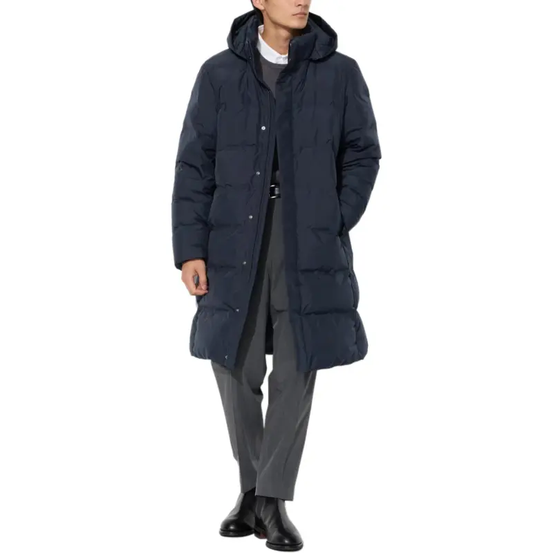 UNIQLO Down Jackets Men Marine Blue-1