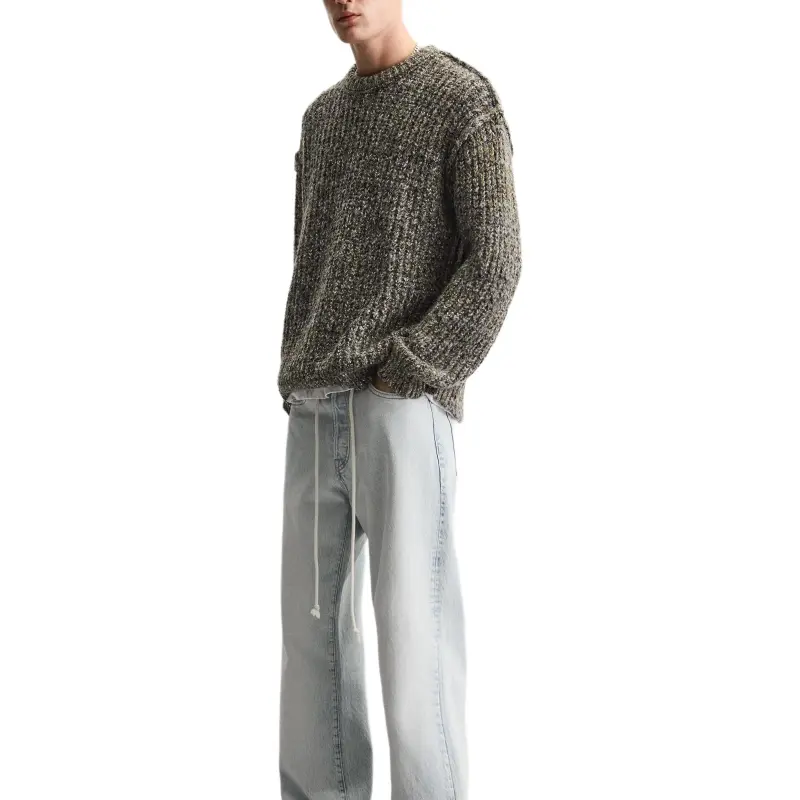 ZARA Sweaters Men Black-4