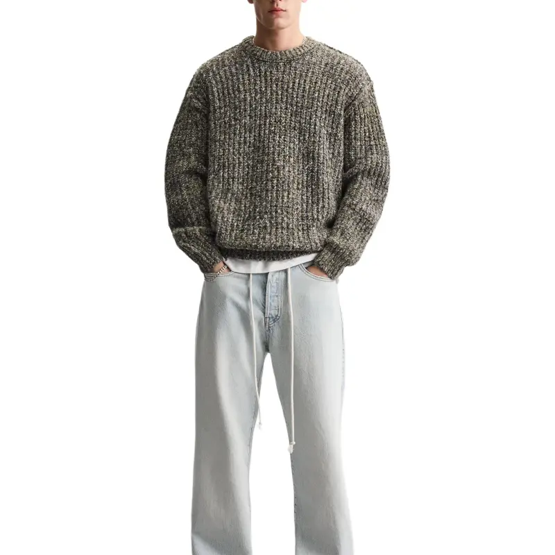 ZARA Sweaters Men Black-5
