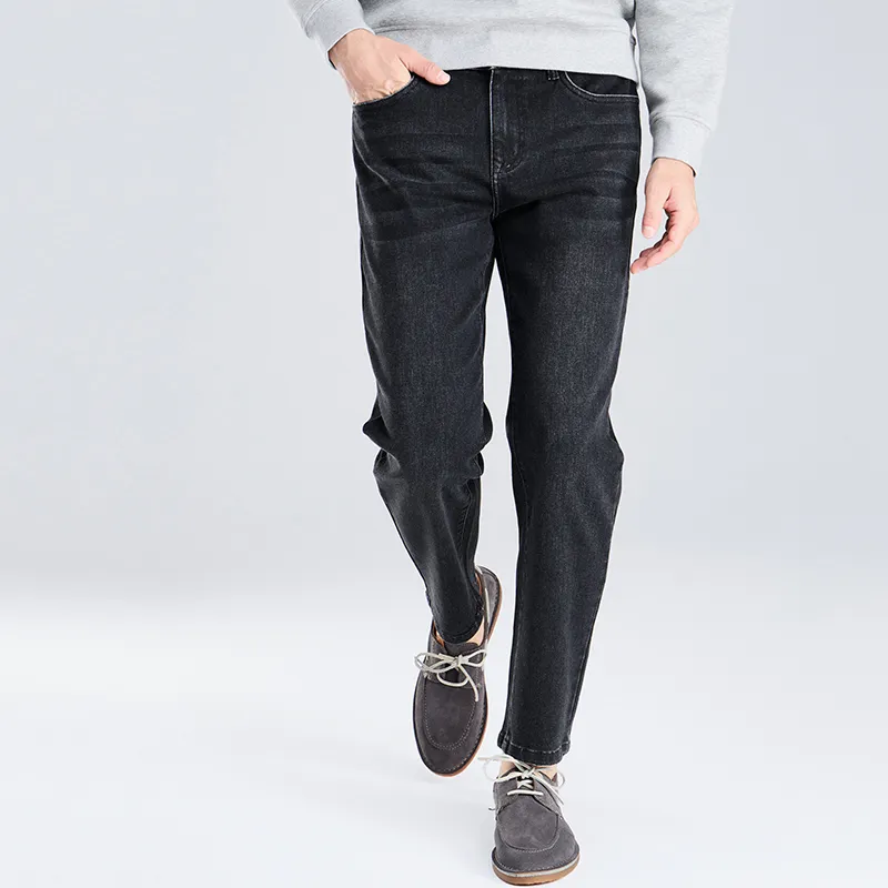 Dance With Wolves Jeans Men's Black Gray-4