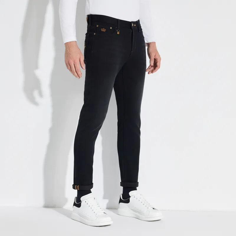 Raidy Boer Jeans Men Black-3