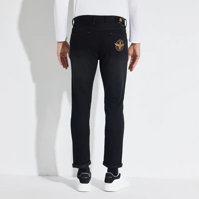Raidy Boer Jeans Men Black-4