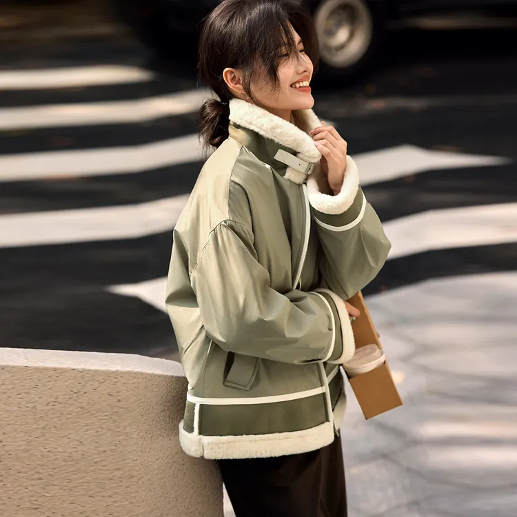 XWI Puffer Jacket Women's Pea Green-2