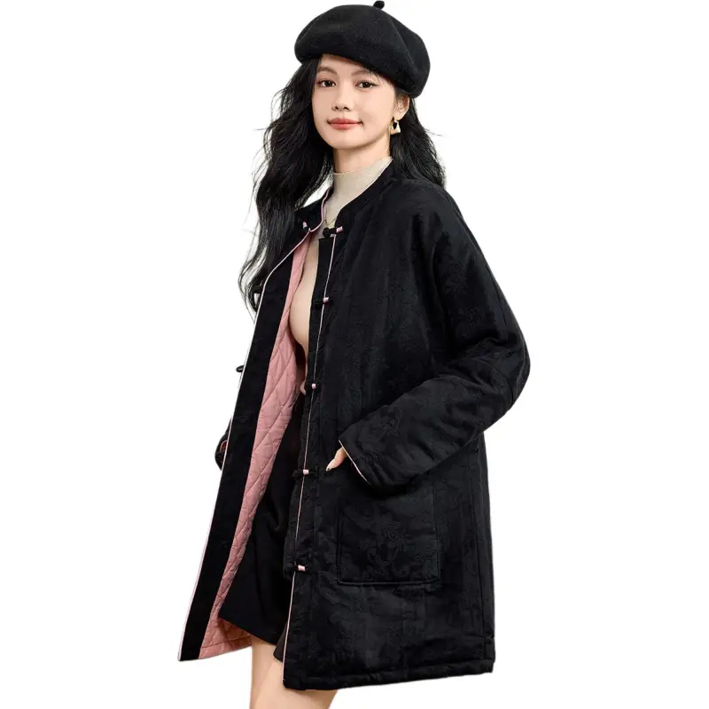 CARBAMMI Puffer Jacket Women's Black-2