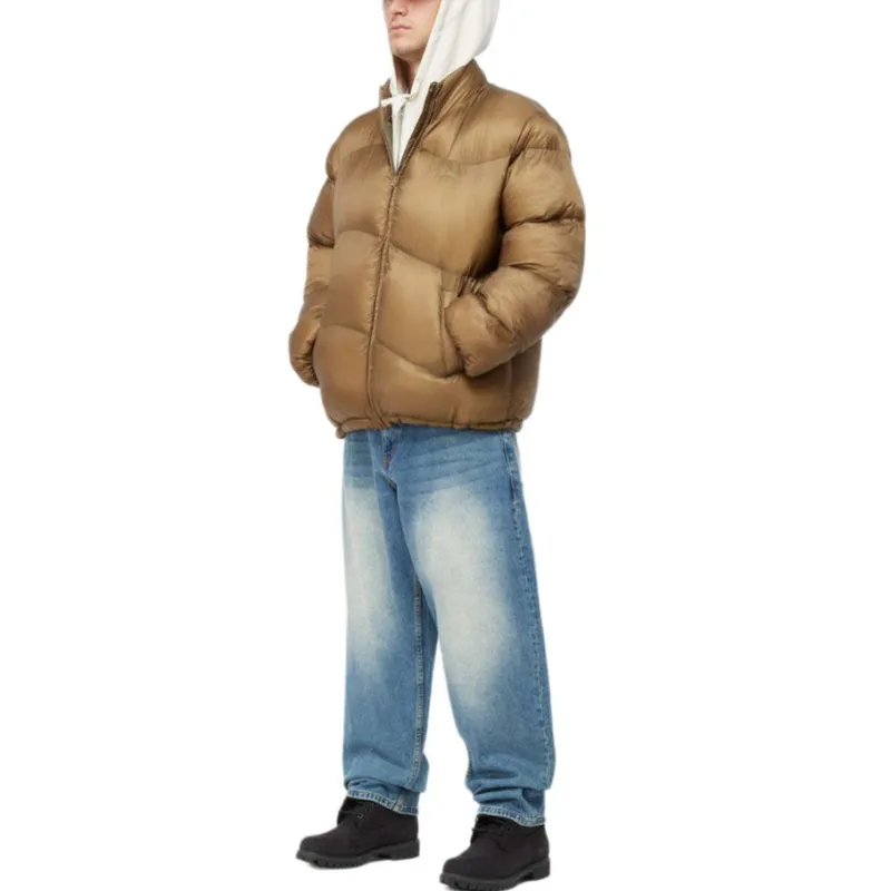 Dime MTL FW24 Puffer Jacket Unisex Gold-1
