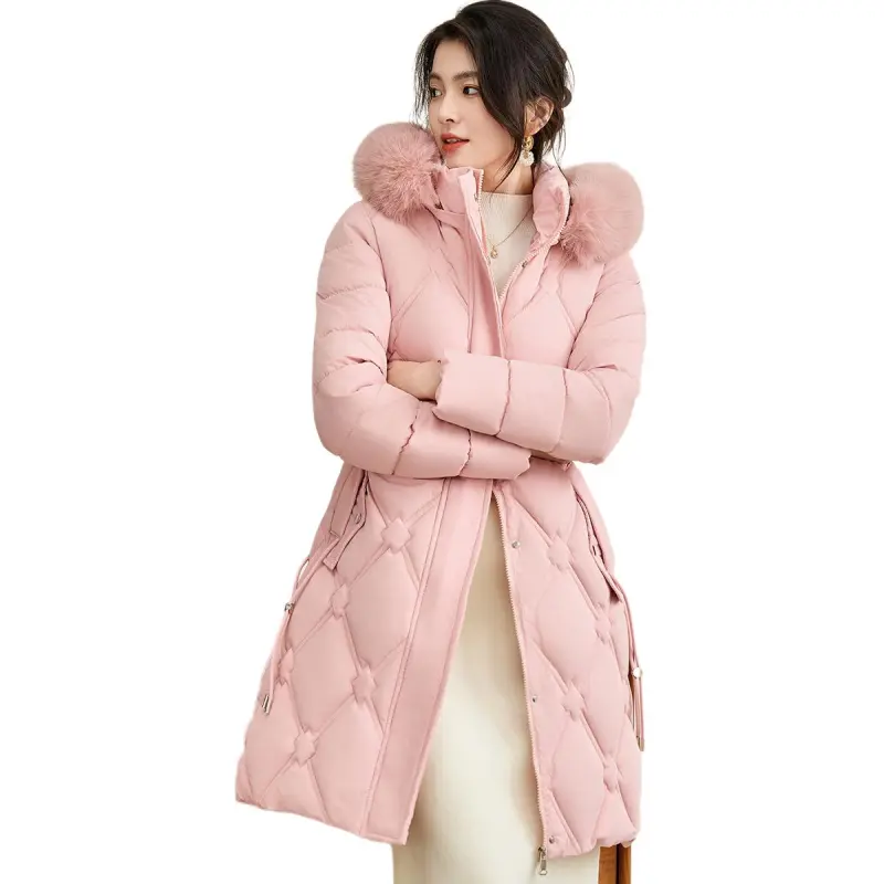 CARBAMMI Puffer Jacket Women's Pink-2