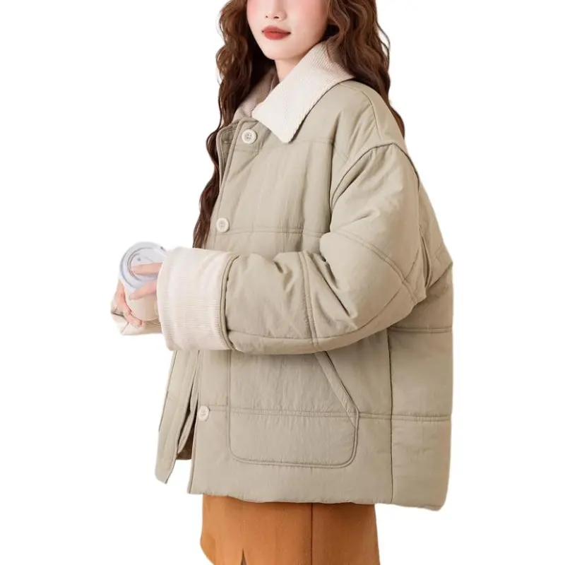 Tonlion Puffer Jacket Women's Light Aqua Green-1