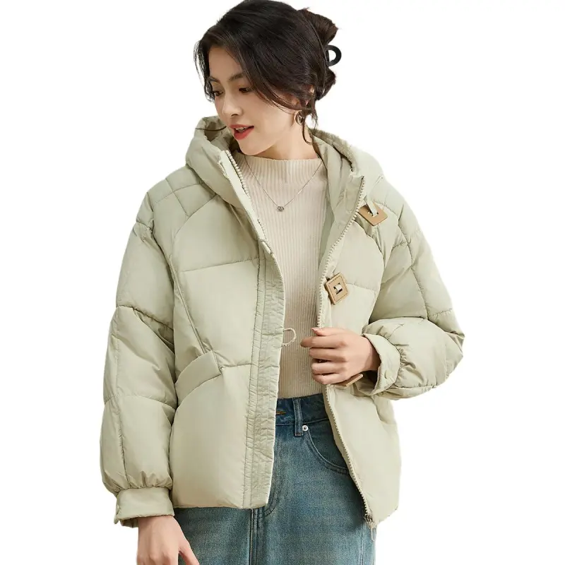 CARBAMMI Puffer Jacket Women's Green-4