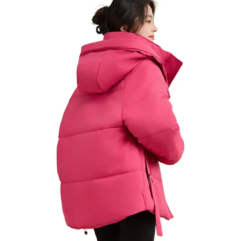 CARBAMMI Puffer Jacket Women's Rose Red-2
